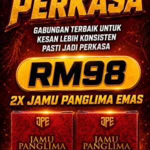 2 Kotak Jamu Panglima Emas